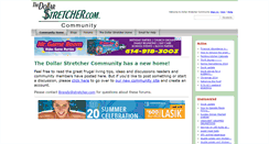 Desktop Screenshot of community.stretcher.com